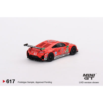 1/64 ACURA NSX GT3 EVO22 NO.93 WTR RACERS EDGE MOTORSPORTS IMSA 2023 DAYTONA 24HR - Mini GT - MGT00617