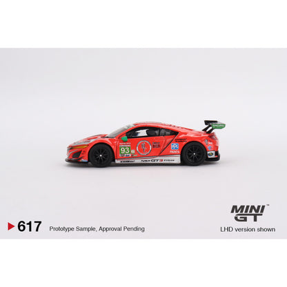 1/64 ACURA NSX GT3 EVO22 NO.93 WTR RACERS EDGE MOTORSPORTS IMSA 2023 DAYTONA 24HR - Mini GT - MGT00617