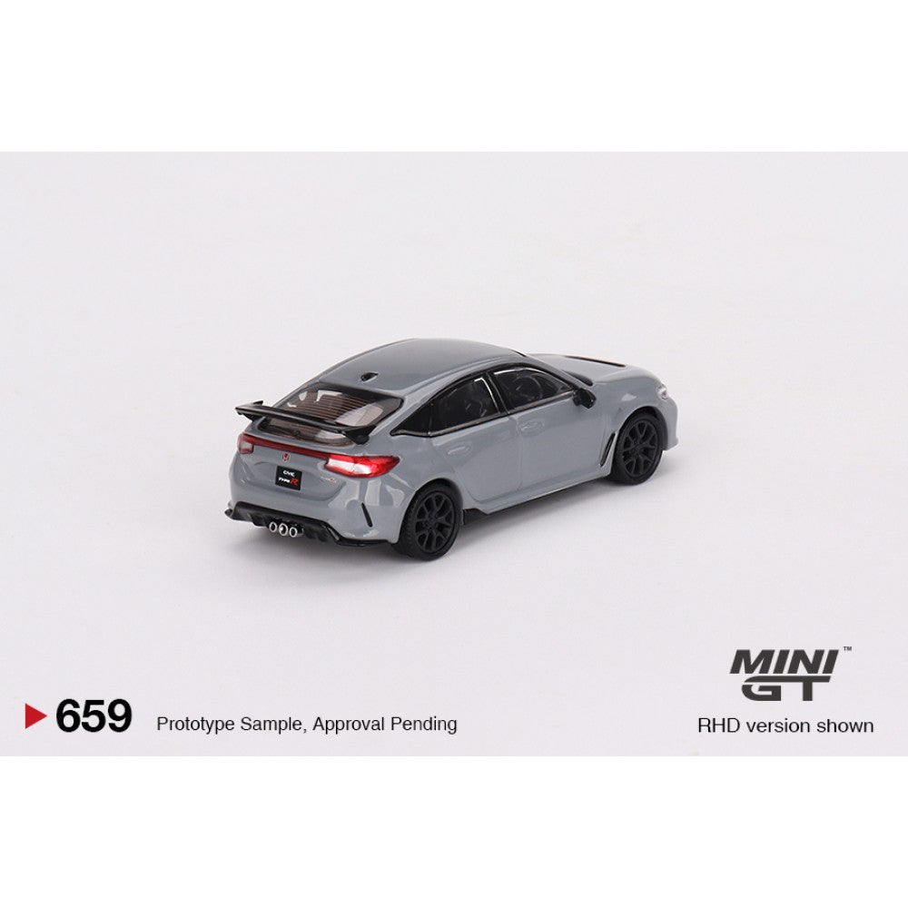 1/64 HONDA CIVIC TYPE R SONIC GREY PEARL 2023 (RHD) - MGT00659-R