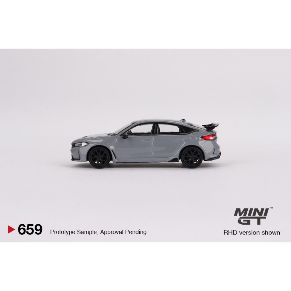 1/64 HONDA CIVIC TYPE R SONIC GREY PEARL 2023 (RHD) - MGT00659-R