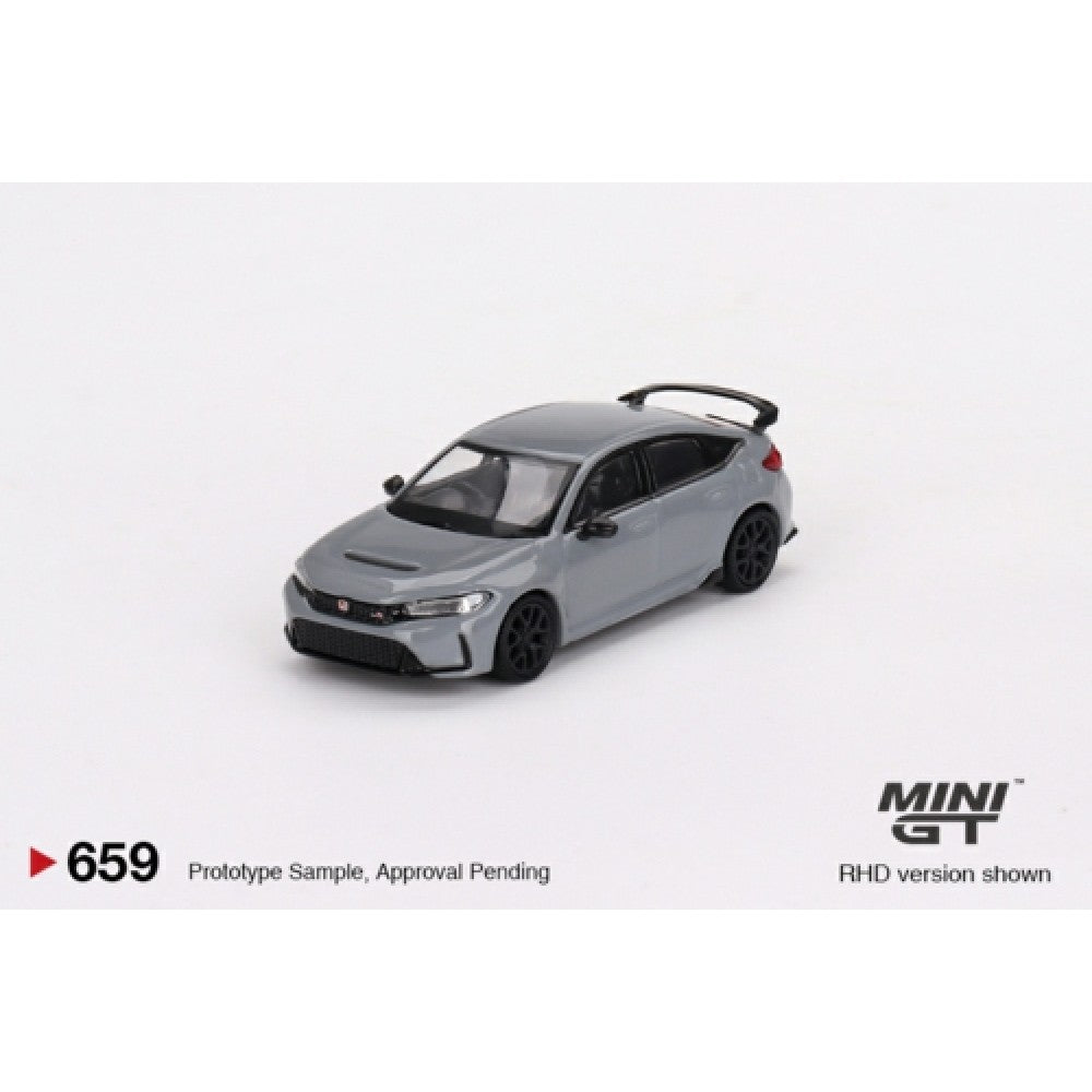 1/64 HONDA CIVIC TYPE R SONIC GREY PEARL 2023 (RHD) - MGT00659-R