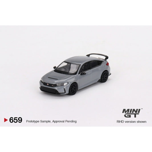 1/64 HONDA CIVIC TYPE R SONIC GREY PEARL 2023 (RHD) - MGT00659-R