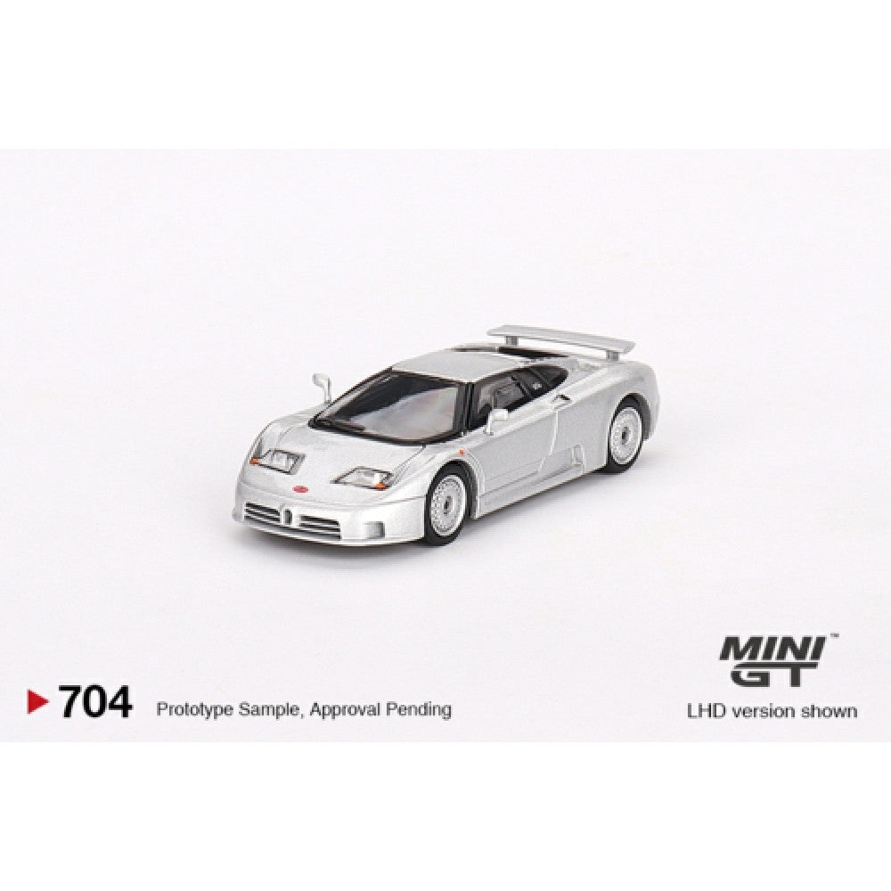 1/64  BUGATTI EB110 GT GRIGIO CHIARO (LHD) - Mini GT - MGT00704