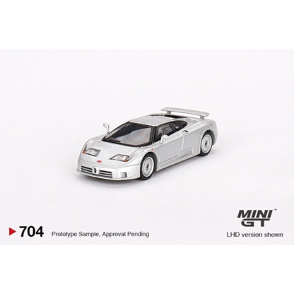 1/64  BUGATTI EB110 GT GRIGIO CHIARO (LHD) - Mini GT - MGT00704
