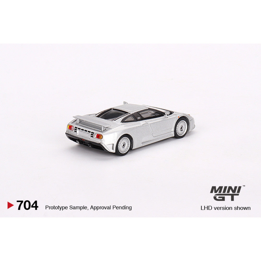 1/64  BUGATTI EB110 GT GRIGIO CHIARO (LHD) - Mini GT - MGT00704