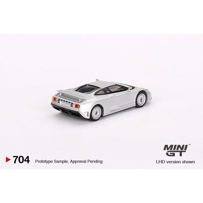 1/64  BUGATTI EB110 GT GRIGIO CHIARO (LHD) - Mini GT - MGT00704