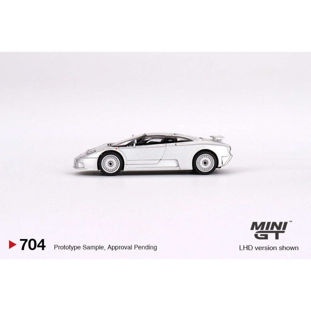 1/64  BUGATTI EB110 GT GRIGIO CHIARO (LHD) - Mini GT - MGT00704