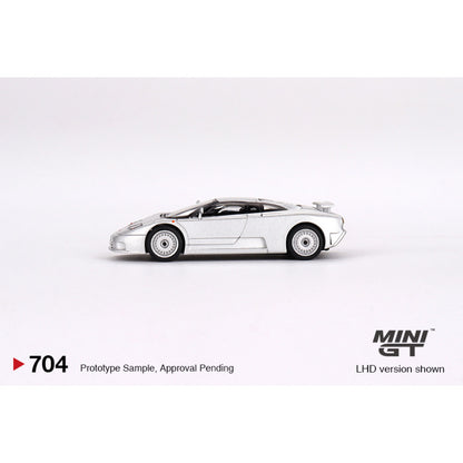 1/64  BUGATTI EB110 GT GRIGIO CHIARO (LHD) - Mini GT - MGT00704
