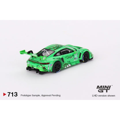 MGT00713-L - 1/64 PORSCHE 911 GT3 R NO.80 GTD AO RACING 2023 IMSA SEBRING 12 HRS (LHD) - Mini GT