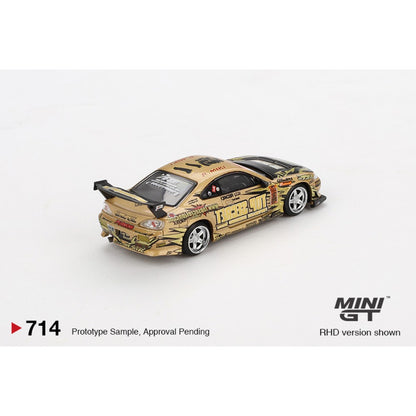 1/64 NISSAN SILVIA (S15) TOP SECRET D1GP BLISTER PACKAGING - MGT00714-BL