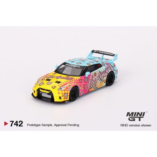 MGT00742-L - 1/64 LB-SILHOUETTE WORKS GT NISSAN 35GT-RR VER.1 LBWK KUMA (LHD) - Mini GT