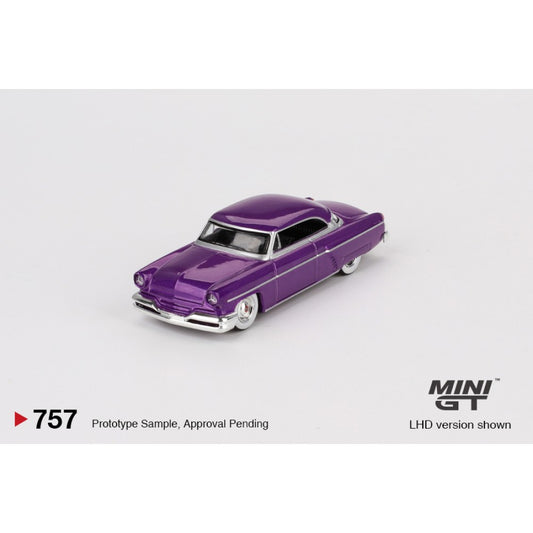 1/64 LINCOLN CAPRI HOT ROD 1954 PURPLE METALLIC (LHD) - MGT00757-L