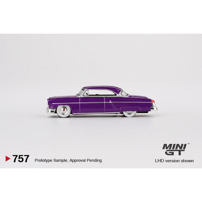 1/64 LINCOLN CAPRI HOT ROD 1954 PURPLE METALLIC (LHD) - MGT00757-L