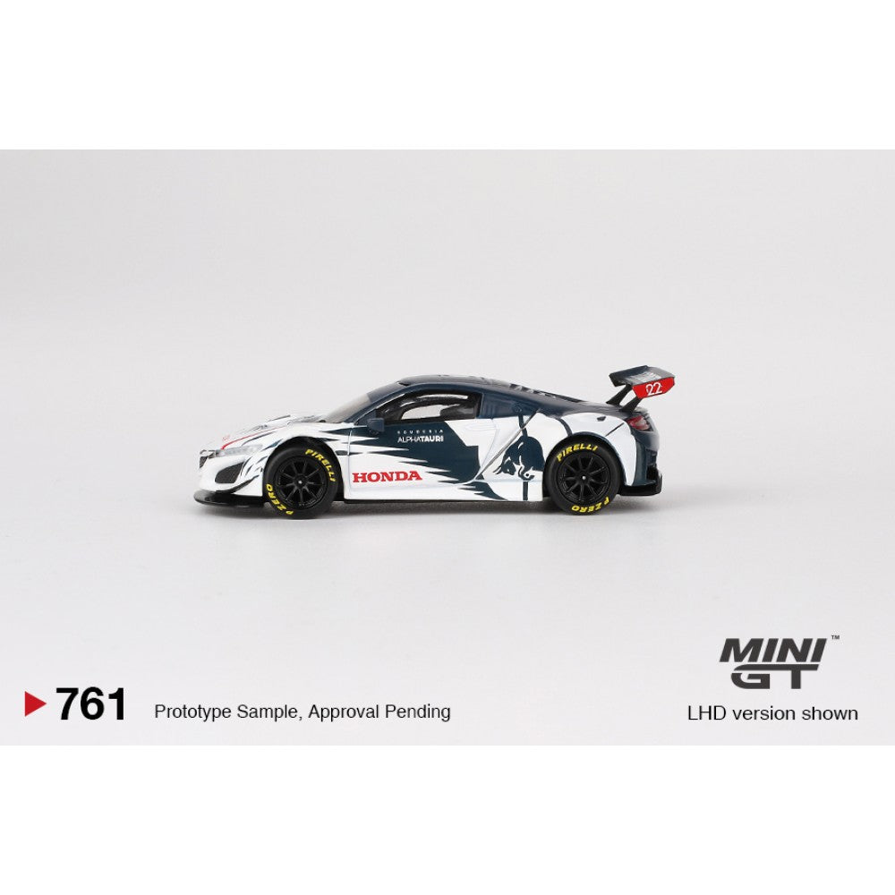 1/64 HONDA NSX GT3 EVO ALPHA TAURI YUKI TSUNODA 2023 RED BULL FORMULA NURBURGRING (LHD) - MGT00761-L