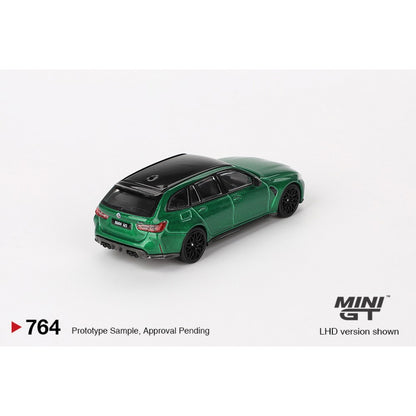 1/64 BMW M3 COMPETITION TOURING ISLE OF MAN GREEN METALLIC (RHD) - MGT00764-R