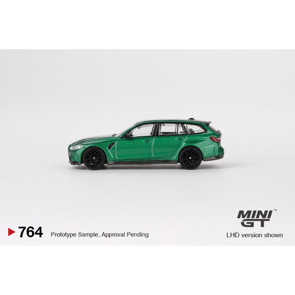 1/64 BMW M3 COMPETITION TOURING ISLE OF MAN GREEN METALLIC (RHD) - MGT00764-R