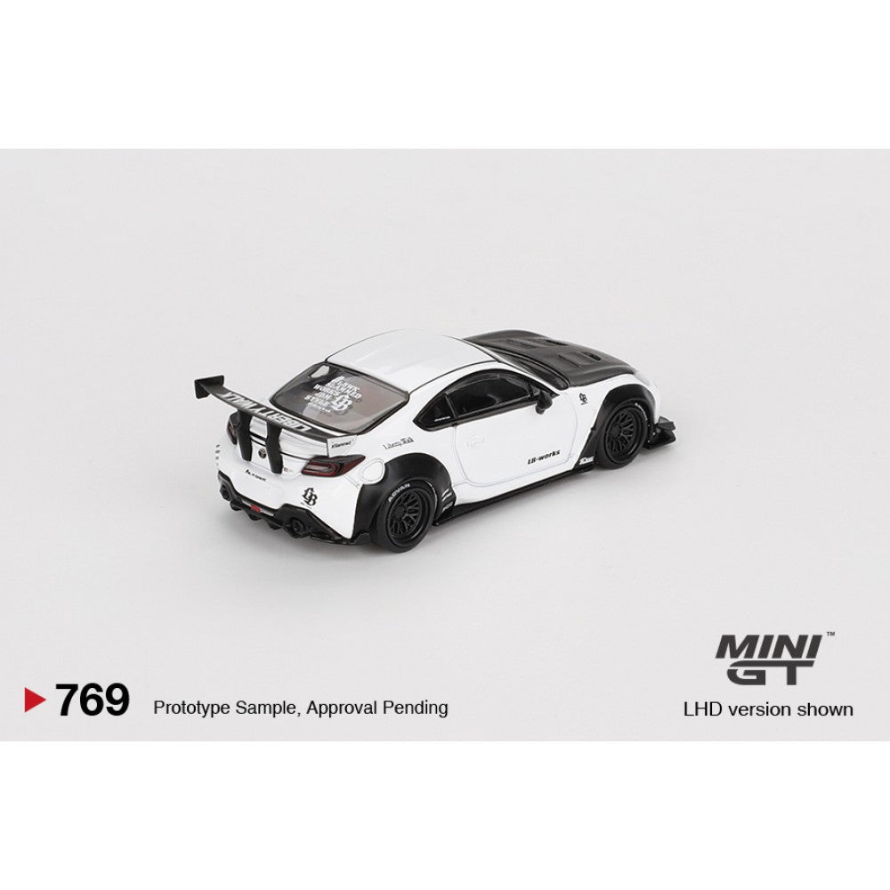 1/64 TOYOTA GR86 LB NATION WHITE (RHD) - MGT00769-R