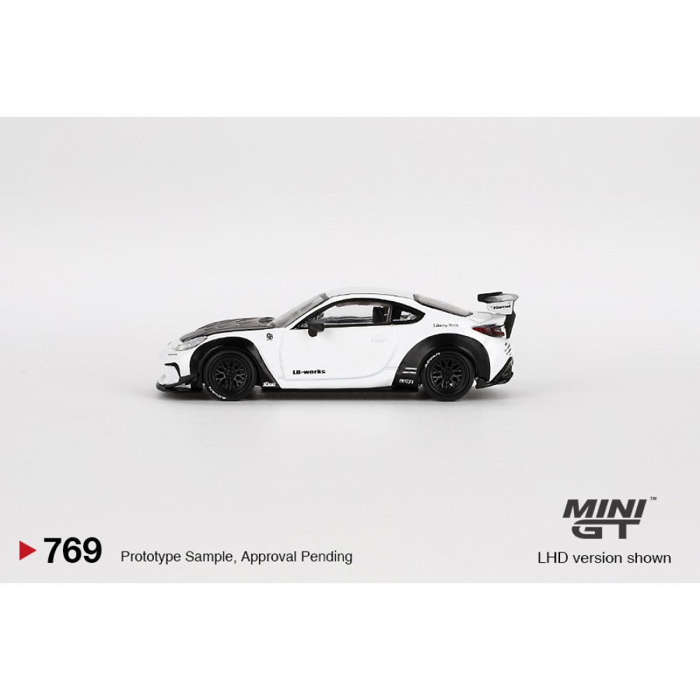 1/64 TOYOTA GR86 LB NATION WHITE (RHD) - MGT00769-R