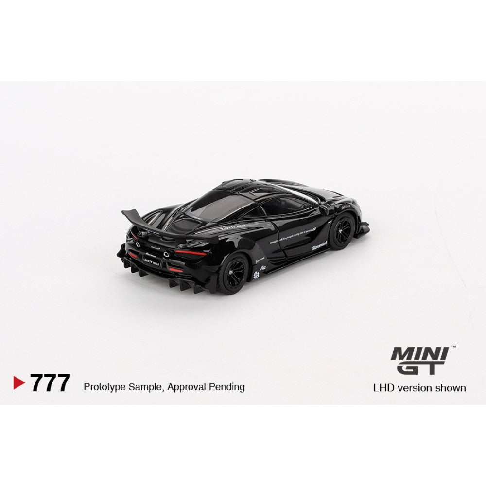 1/64 MCLAREN 720S LB WORKS BLACK (RHD) - MGT00777-R