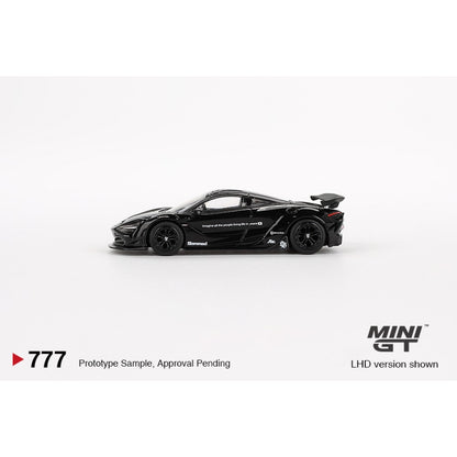 1/64 MCLAREN 720S LB WORKS BLACK (RHD) - MGT00777-R