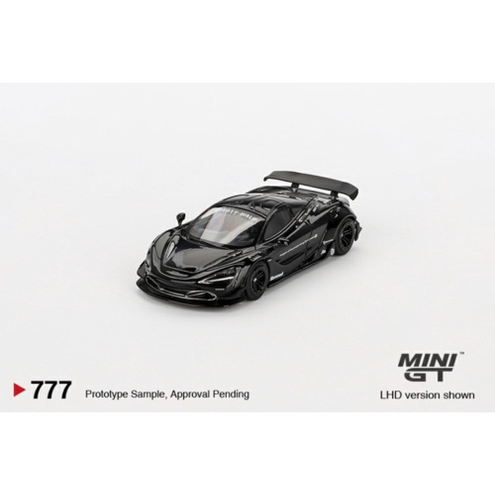 1/64 MCLAREN 720S LB WORKS BLACK (RHD) - MGT00777-R