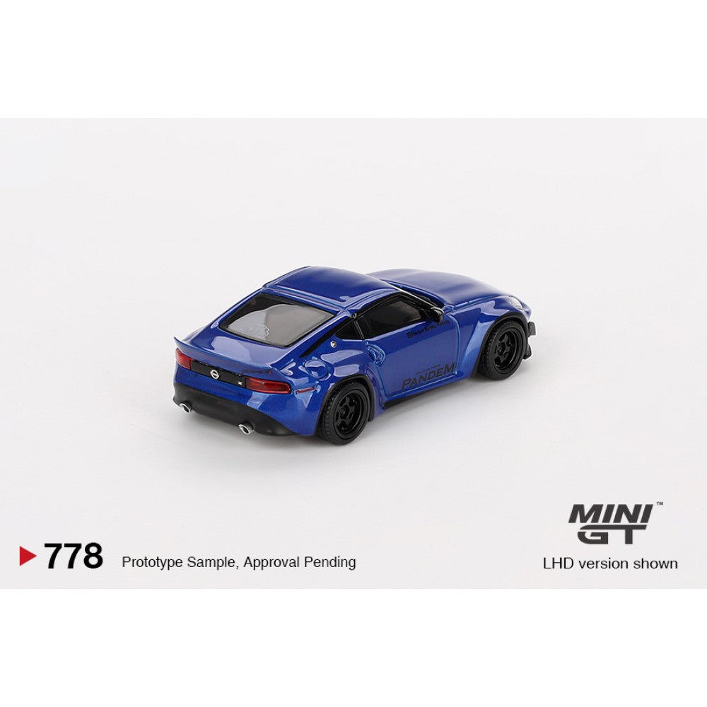 1/64 NISSAN Z PANDEM SEIRAN BLUE (RHD) - MGT00778-R