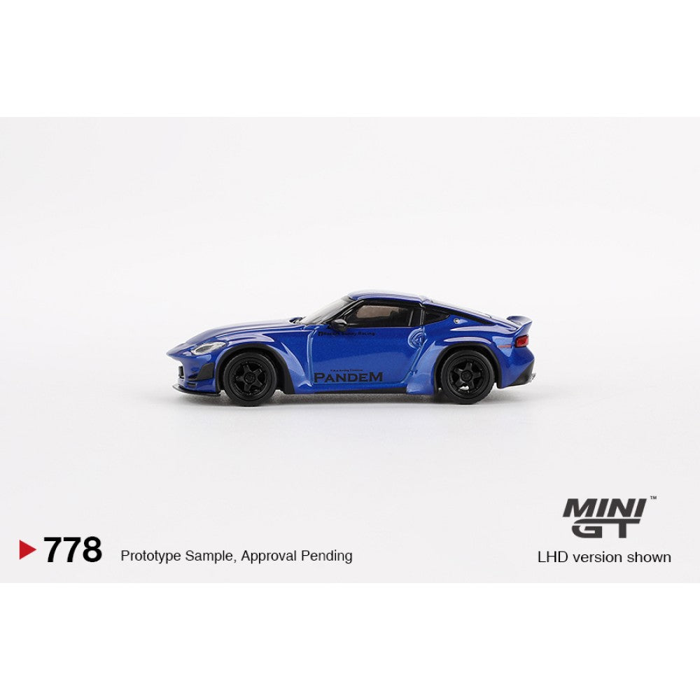 1/64 NISSAN Z PANDEM SEIRAN BLUE (RHD) - MGT00778-R