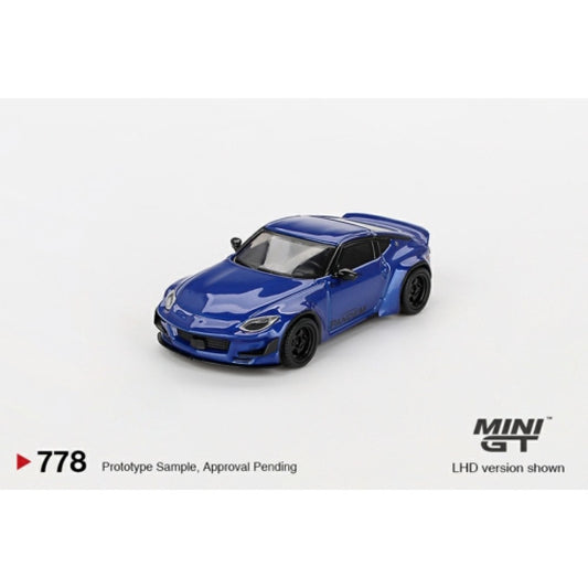 1/64 NISSAN Z PANDEM SEIRAN BLUE (RHD) - MGT00778-R