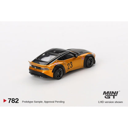 1/64 NISSAN Z LB NATION WORKS LB GOLD (RHD) - MGT00782-R