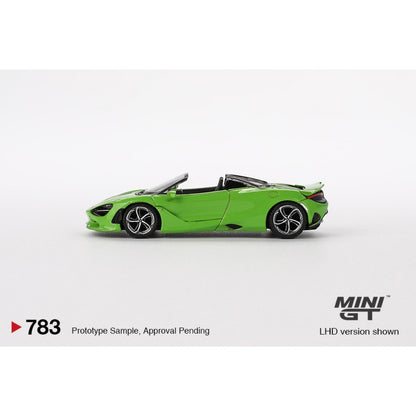 1/64 MCLAREN 750S SPIDER MANTIS GREEN (RHD) - MGT00783-R