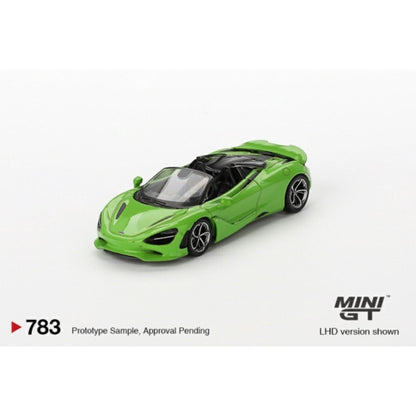 1/64 MCLAREN 750S SPIDER MANTIS GREEN (RHD) - MGT00783-R