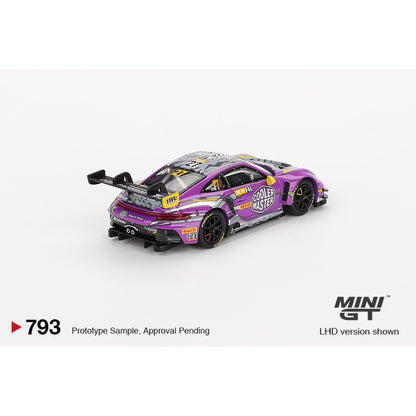 1/64 PORSCHE 911 GT3 R NO.27 HUBAUTO RACING 2023 FIA GT WORLD CUP 70TH MACAU GRAND PRIX (LHD) - MGT00793-L