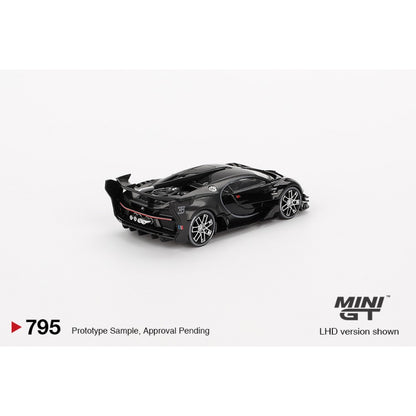 1/64 BUGATTI VISION GRAN TURISMO BLACK (LHD) - MGT00795-L