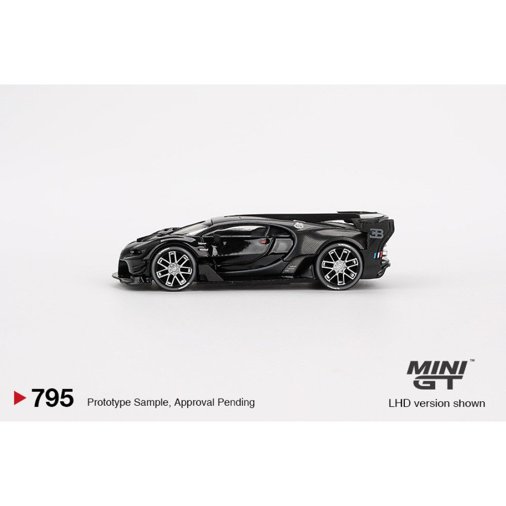 1/64 BUGATTI VISION GRAN TURISMO BLACK (LHD) - MGT00795-L