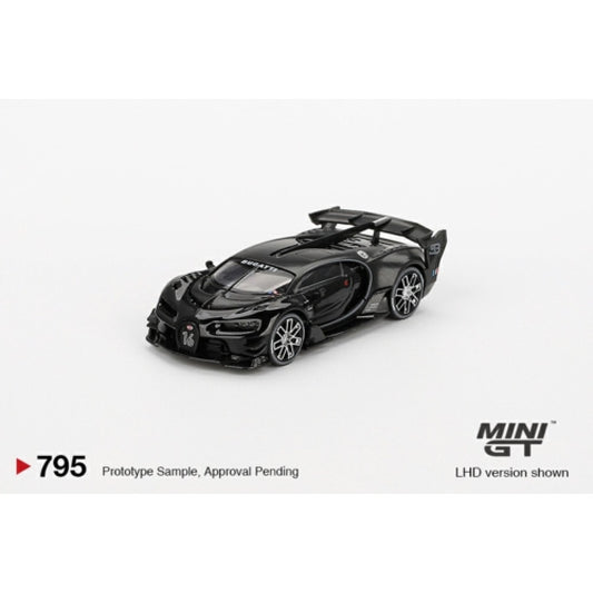 1/64 BUGATTI VISION GRAN TURISMO BLACK (LHD) - MGT00795-L