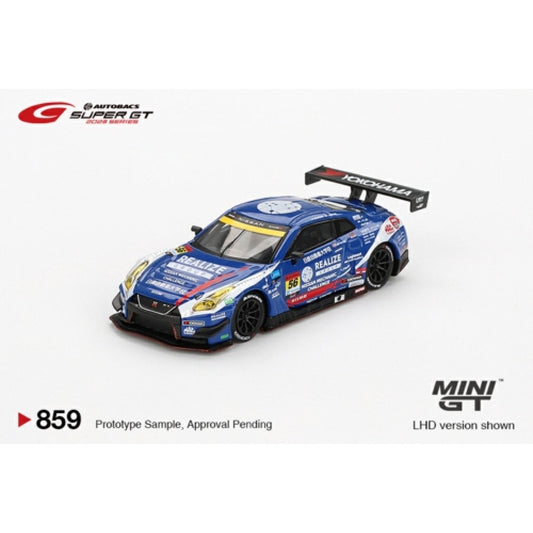 1/64 NISSAN GT-R NISMO GT3 NO.56 REALIZE NISSAN MECHANIC CHALLENGE GT-R KONDO RACING 2023 SUPER GT SERIES - MGT00859-BL