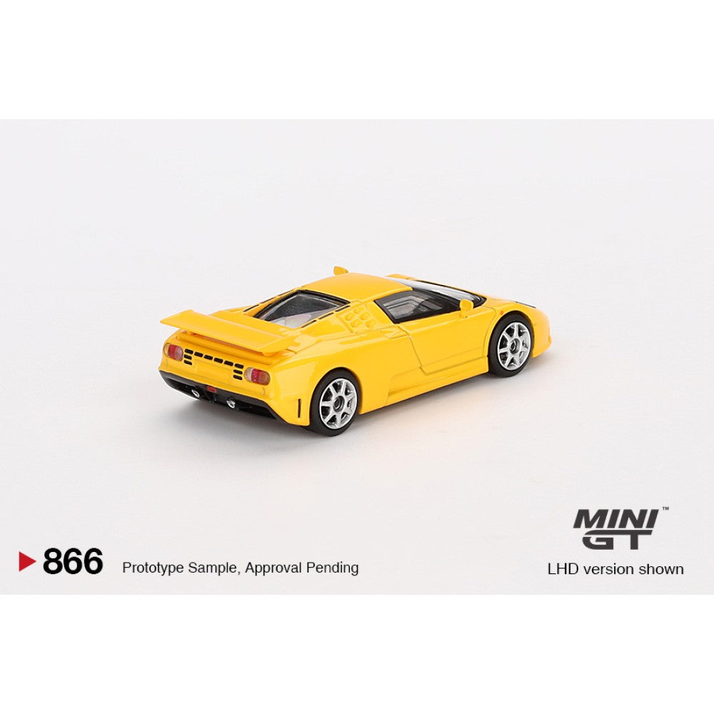 1/64 BUGATTI EB110 SUPER SPORT GIALLO BUGATTI (LHD) - MGT00866-L   - 2 options