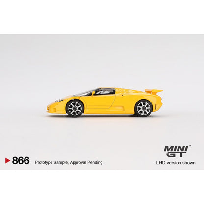 1/64 BUGATTI EB110 SUPER SPORT GIALLO BUGATTI (LHD) - MGT00866-L   - 2 options