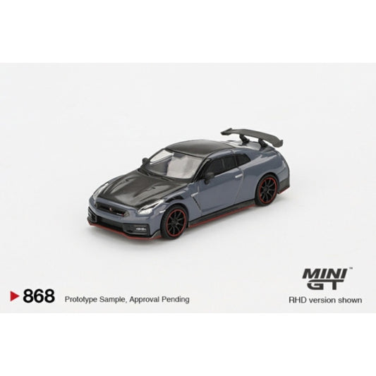 1/64 NISSAN GT-R NISMO 2024 NISMO STEALTH GREY (RHD) - MGT00868-R  - 2 options