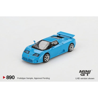 1/64 BUGATTI EB110 SUPER SPORT BLU BUGATTI (LHD) BLISTER PACKAGING - MGT00890-BL