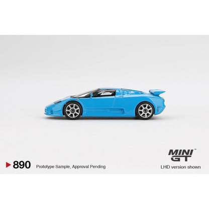 1/64 BUGATTI EB110 SUPER SPORT BLU BUGATTI (LHD) BLISTER PACKAGING - MGT00890-BL