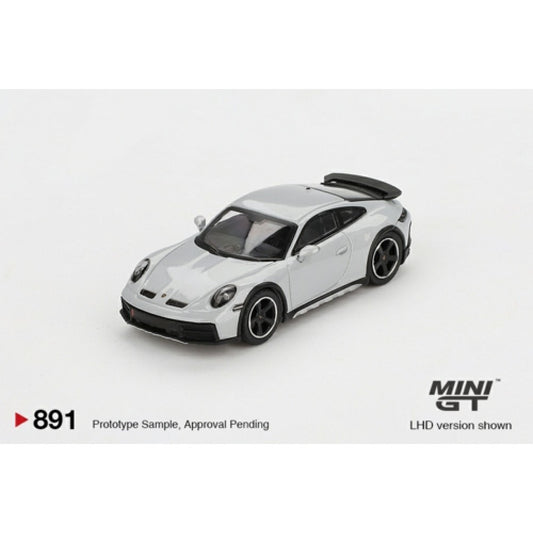 1/64 PORSCHE 911 DAKAR ICE GREY METALLIC (LHD) BLISTER PACKAGING - MGT00891-BL