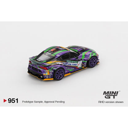 1/64  TOYOTA GR SUPRA KUHL 2021 D1GP EVANGELION RACING (RHD) BLISTER PACKAGING JAPAN EXCLUSIVE - MGT00951-BL