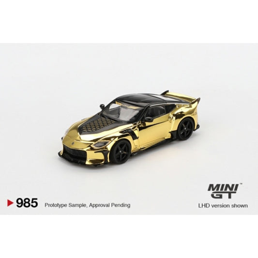 1/64 NISSAN Z VEILSIDE FFZ400 GOLD CHROME (LHD) BLISTER PACKAGING - MGT00985