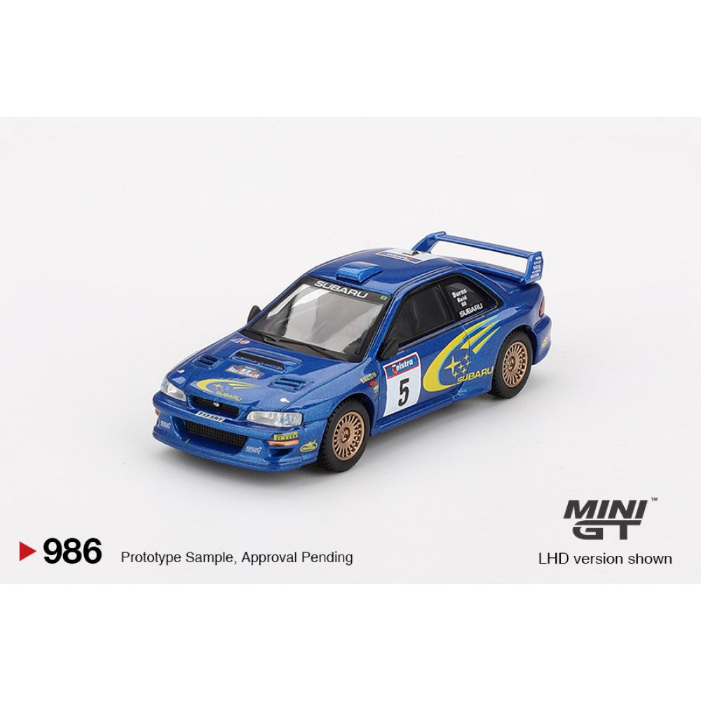 1/64 SUBARU IMPREZA WRC99 1999 RALLY AUSTRALIA WINNER NO.5 (LHD) AUSTRALIA EXCLUSIVE - MGT00986-L