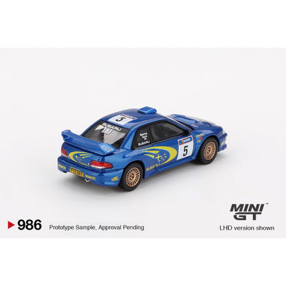 1/64 SUBARU IMPREZA WRC99 1999 RALLY AUSTRALIA WINNER NO.5 (LHD) AUSTRALIA EXCLUSIVE - MGT00986-L