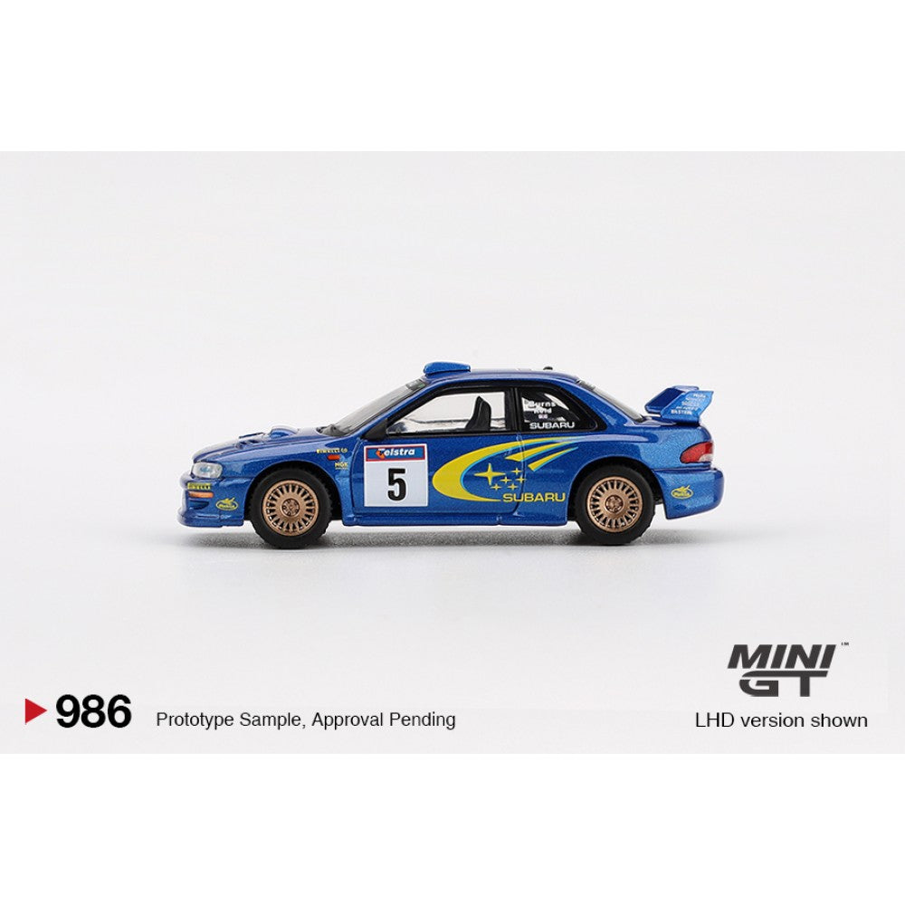 1/64 SUBARU IMPREZA WRC99 1999 RALLY AUSTRALIA WINNER NO.5 (LHD) AUSTRALIA EXCLUSIVE - MGT00986-L