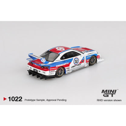 1/64 NISSAN LB-SUPER SILHOUETTE S15 SILVIA GARASIDRIFT X LBWK 2025 (RHD) - MGT01022