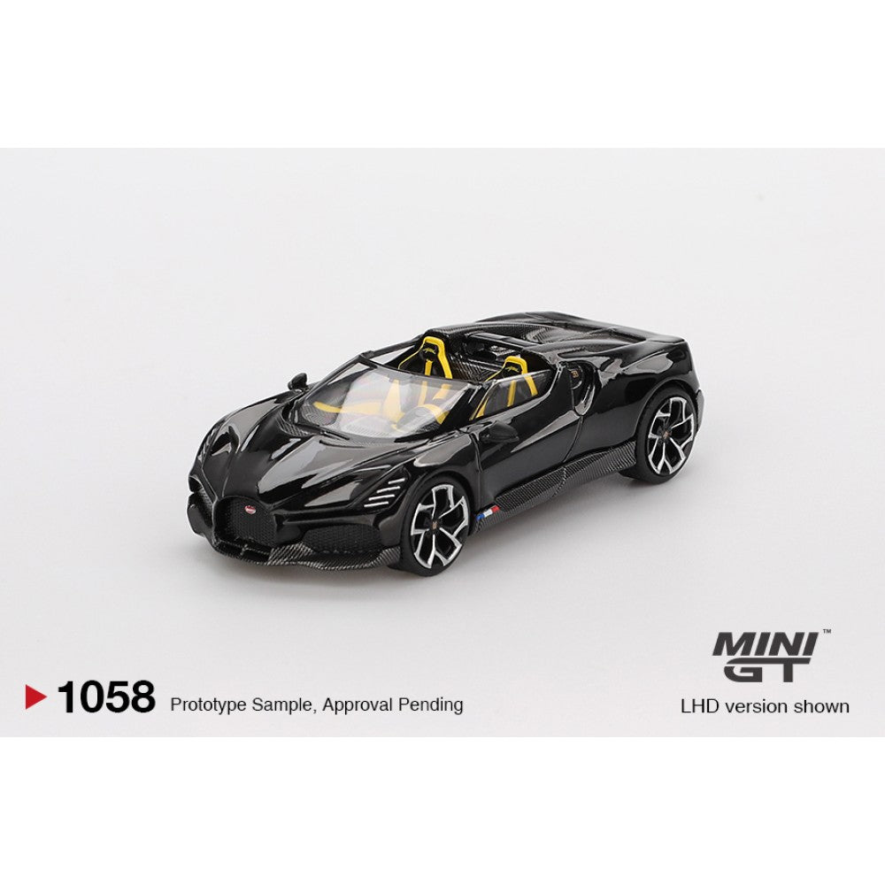 1/64 BUGATTI W16 MISTRAL BLACK (LHD) - MGT01058-L