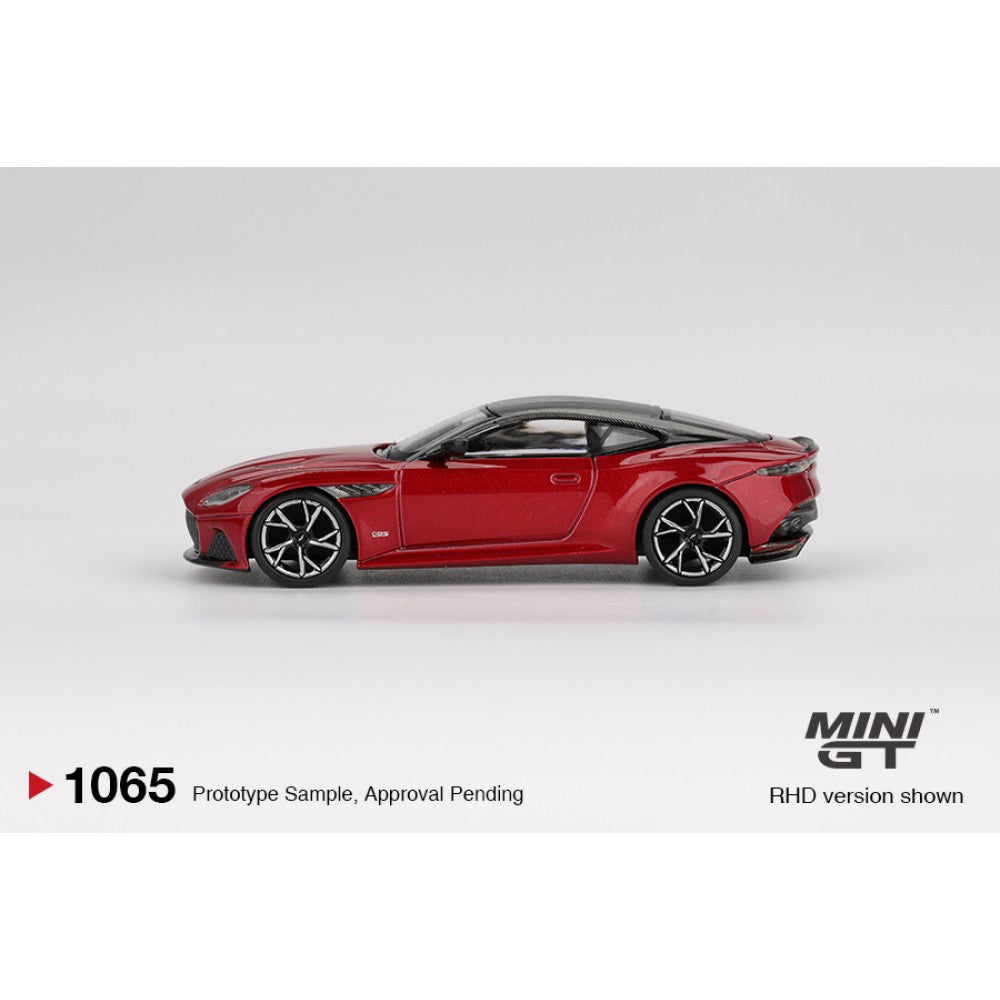 1/64 ASTON MARTIN DBS HYPER RED (LHD)  - MGT01065-L